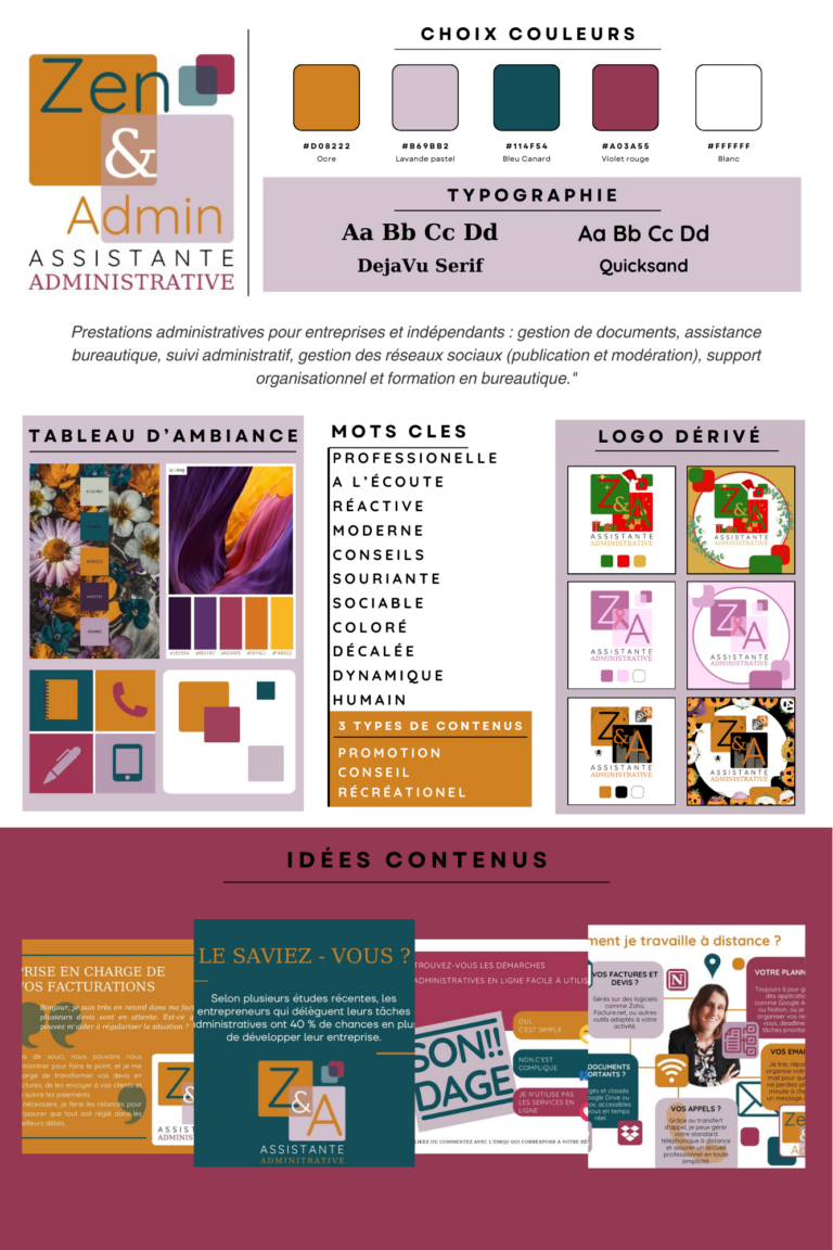 Moodboard - Zen et admin